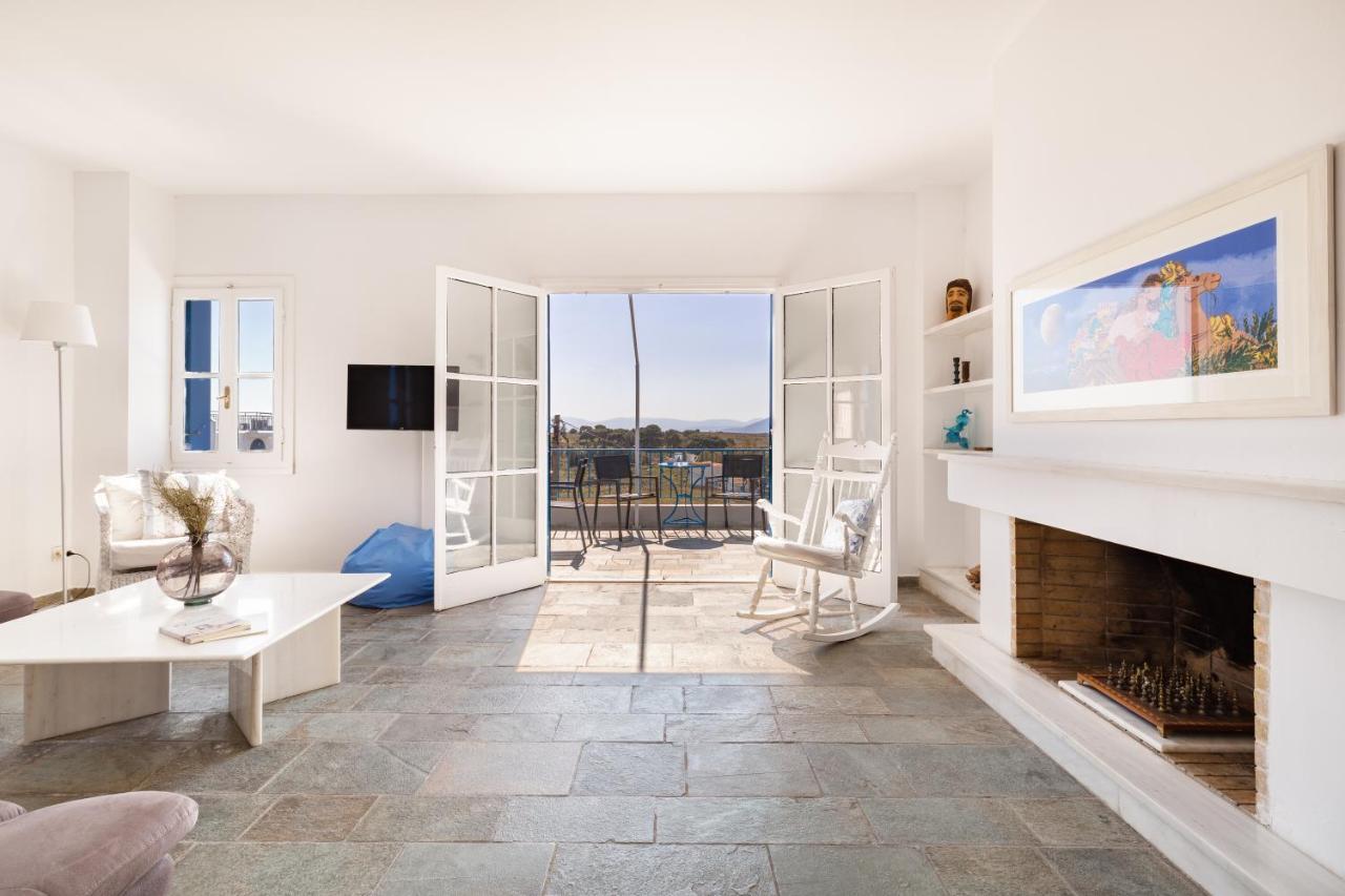 Вилла Aeginia 1- Breathtaking Sea View House In Perdika Экстерьер фото